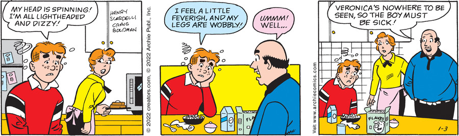 Archie for Jan 03, 2022