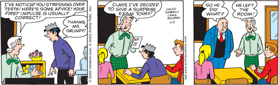 Archie for Jan 07, 2022
