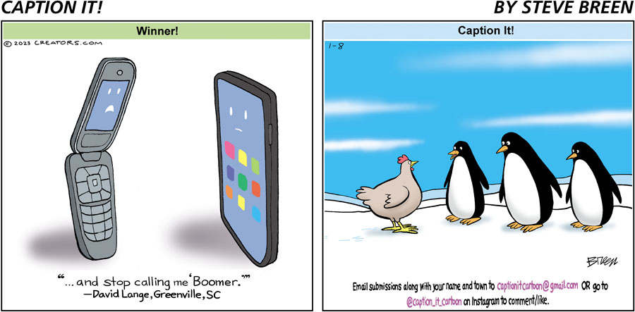 Caption It! for Jan 08, 2023