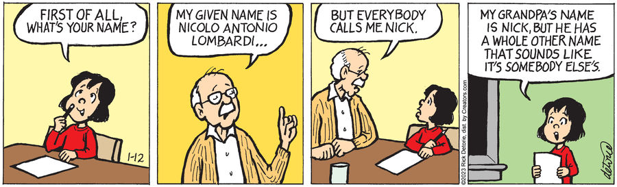 One Big Happy® for Jan 12, 2023