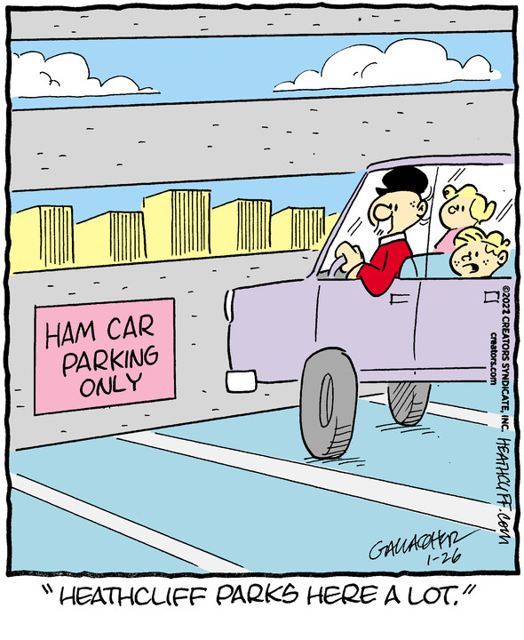 Heathcliff for Jan 26, 2022