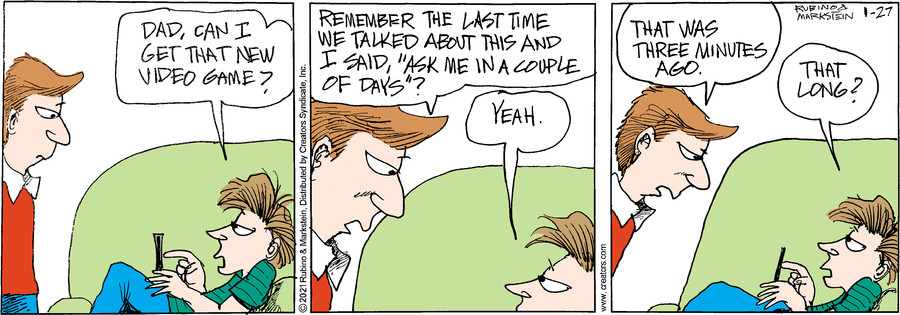 Daddy's Home for Jan 27, 2022