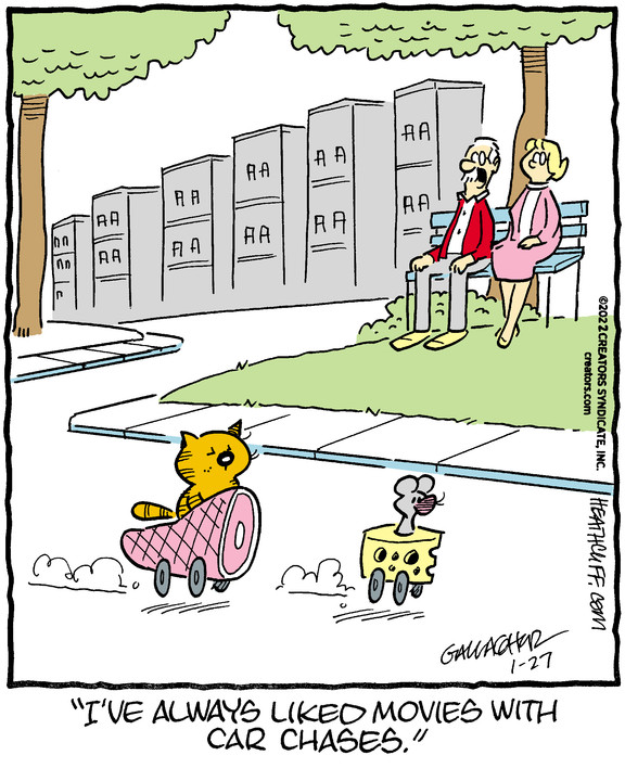 Heathcliff for Jan 27, 2022