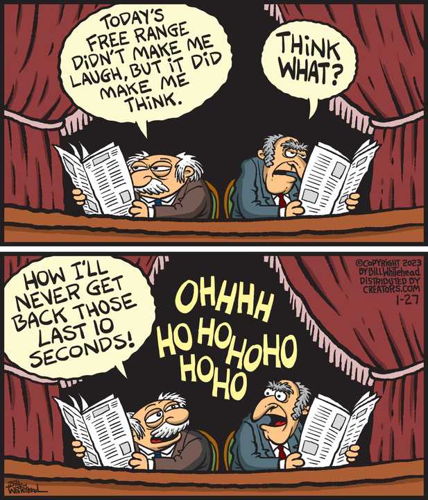 Free Range for Jan 27, 2023