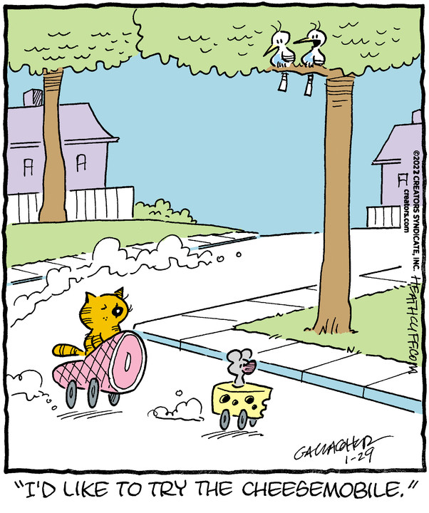Heathcliff for Jan 29, 2022