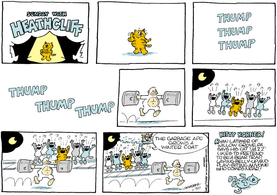 Heathcliff for Jan 30, 2022