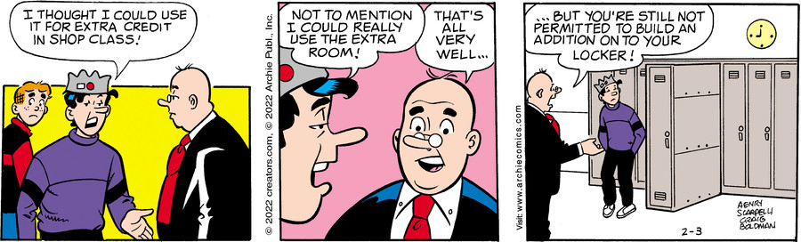 Archie for Feb 03, 2022
