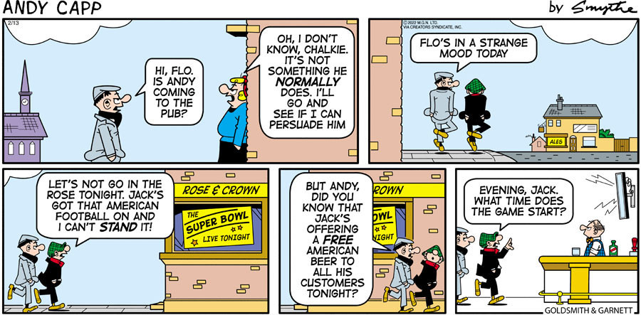 Andy Capp for Feb 13, 2022