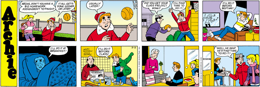 Archie for Feb 13, 2022