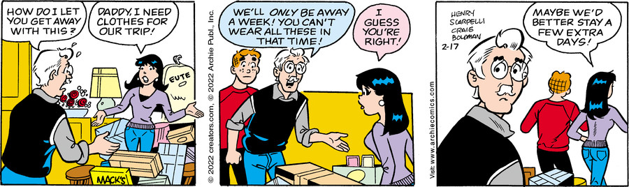 Archie for Feb 17, 2022