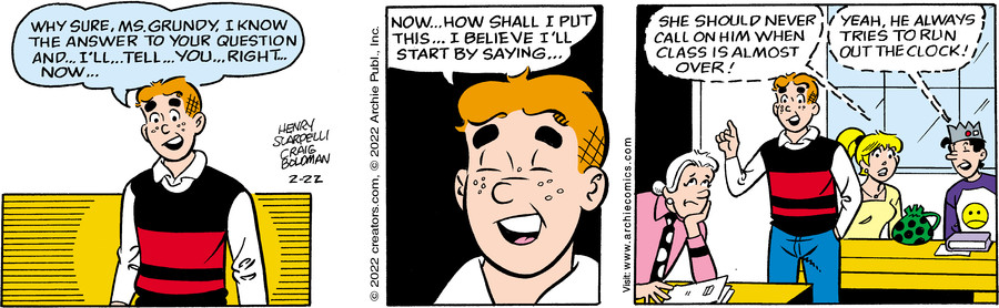 Archie for Feb 22, 2022
