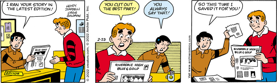 Archie for Feb 23, 2022