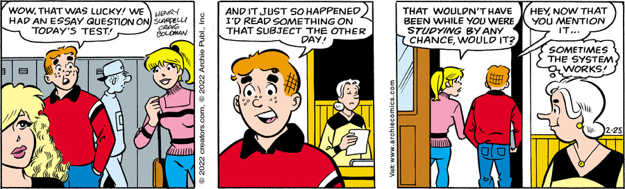 Archie for Feb 25, 2022