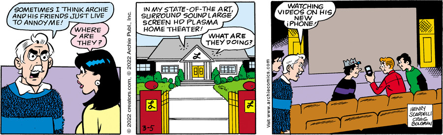 Archie for Mar 05, 2022