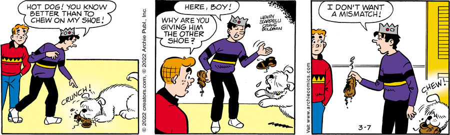 Archie for Mar 07, 2022