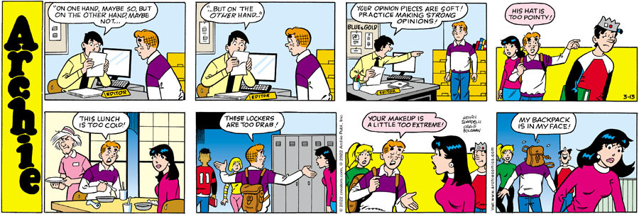 Archie for Mar 13, 2022