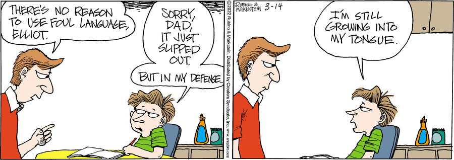 Daddy's Home for Mar 14, 2022