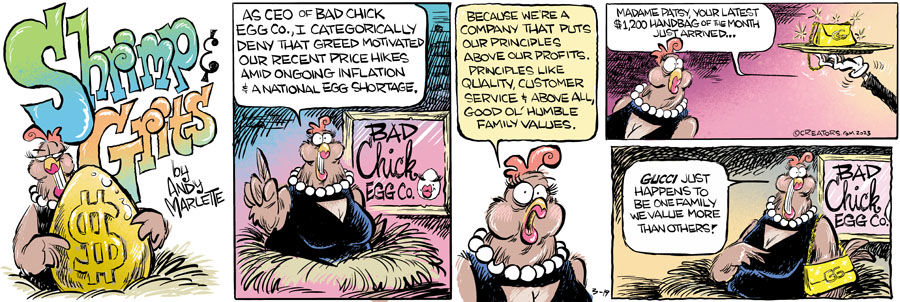 Shrimp and Grits for Mar 19, 2023