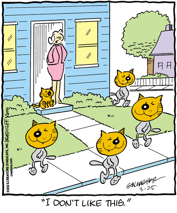 Heathcliff for Mar 25, 2022