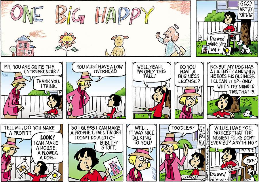 One Big Happy® for Mar 26, 2023