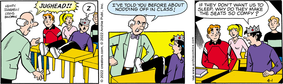 Archie for Apr 01, 2022