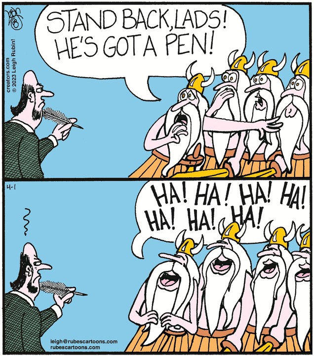 Rubes® for Apr 01, 2023