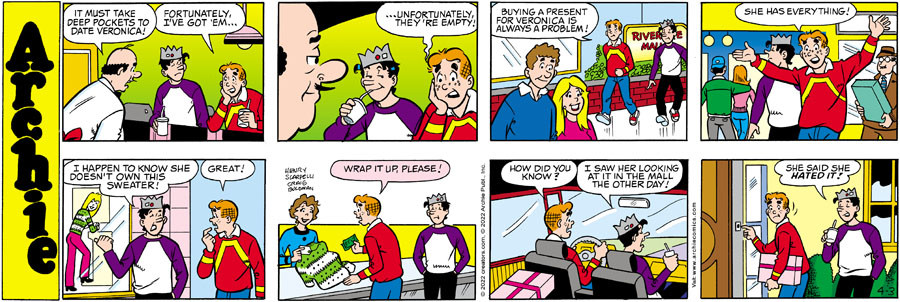 Archie for Apr 03, 2022