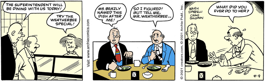 Archie for Apr 09, 2021