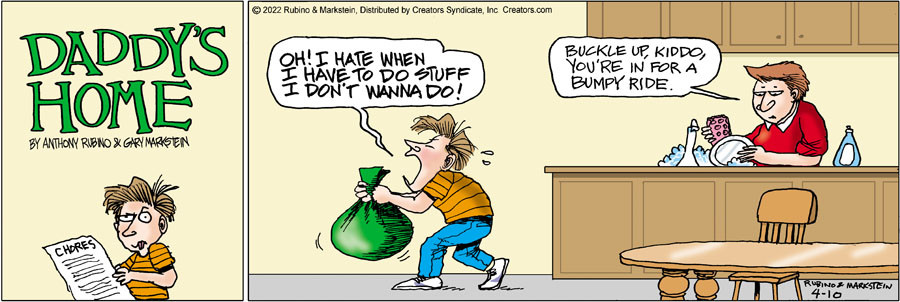 Daddy's Home for Apr 10, 2022