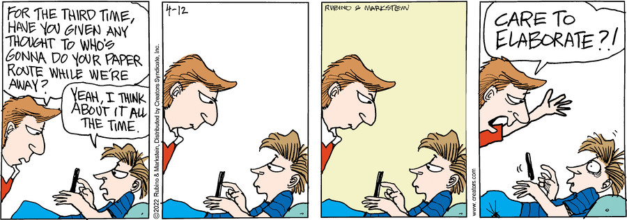 Daddy's Home for Apr 12, 2022