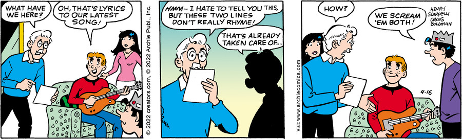 Archie for Apr 16, 2022