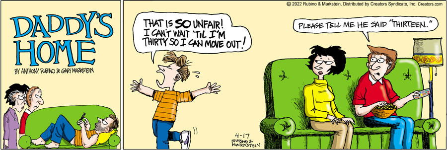 Daddy's Home for Apr 17, 2022