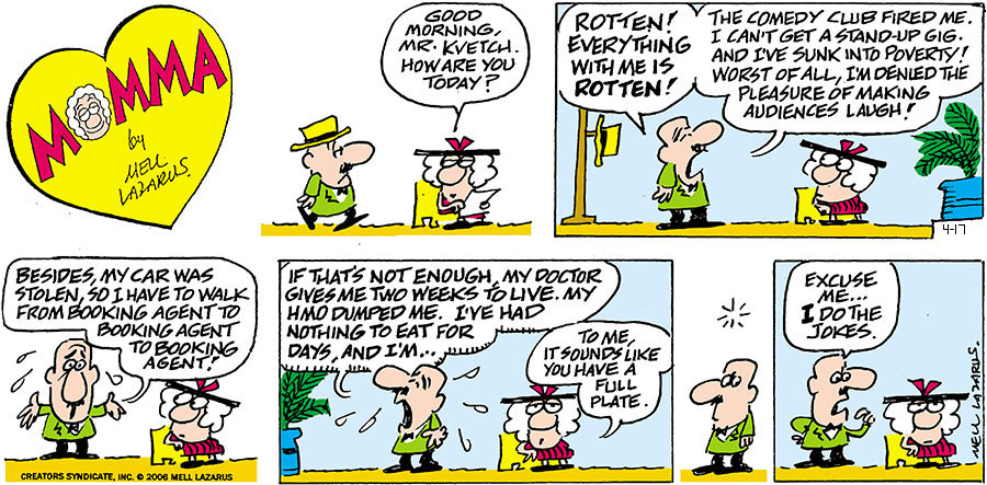 Momma for Apr 17, 2022