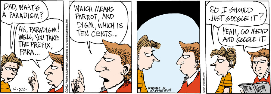 Daddy's Home for Apr 22, 2022