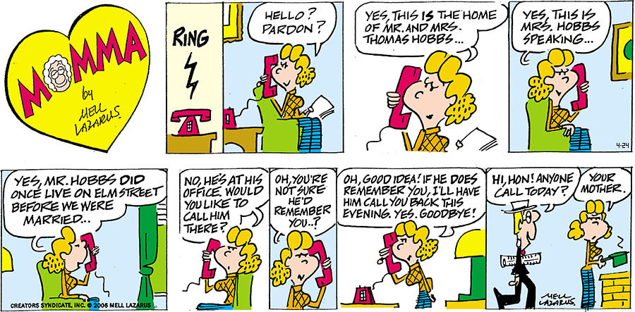 Momma for Apr 24, 2022