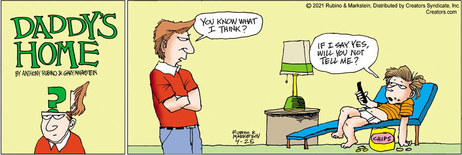 Daddy's Home for Apr 25, 2021