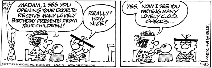 Momma for Apr 25, 2022