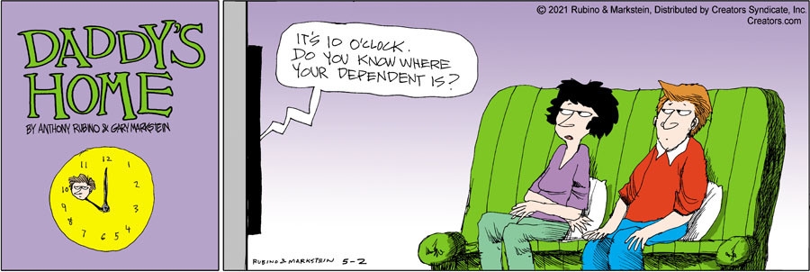 Daddy's Home for May 02, 2021