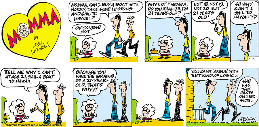 Momma for May 15, 2022