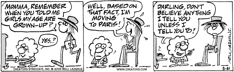 Momma for May 21, 2022