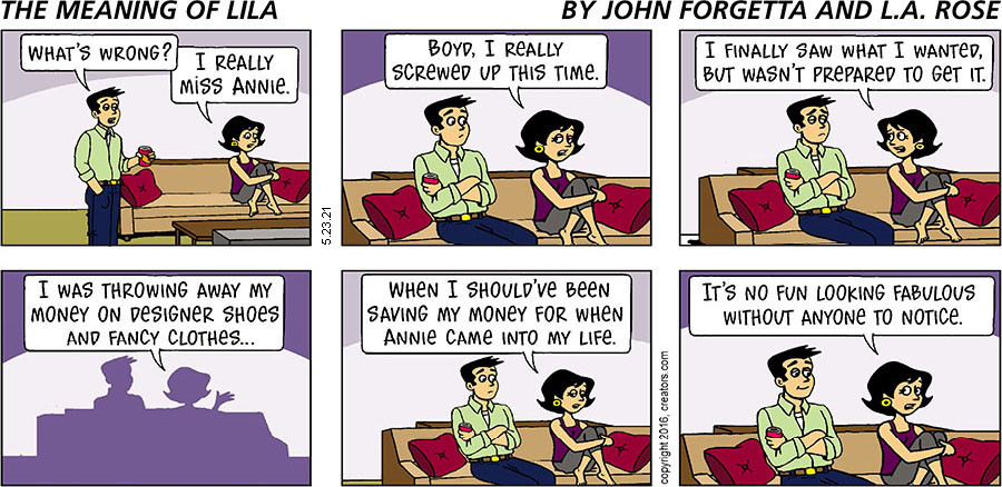 The Meaning of Lila for May 23, 2021