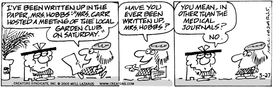 Momma for May 27, 2022