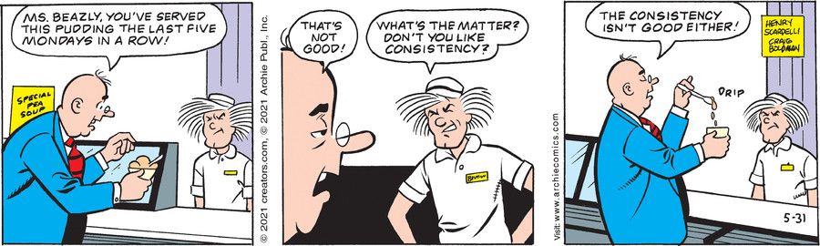 Archie for May 31, 2021