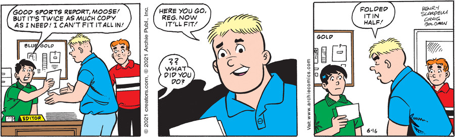 Archie for Jun 16, 2021
