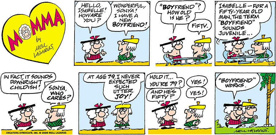 Momma for Jun 19, 2022