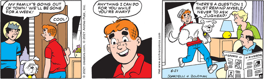 Archie for Jun 21, 2021