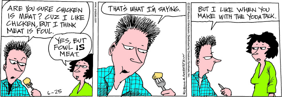 Daddy's Home for Jun 25, 2021