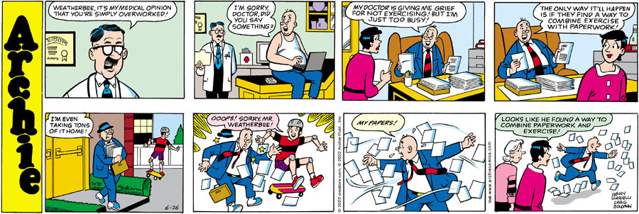 Archie for Jun 26, 2022