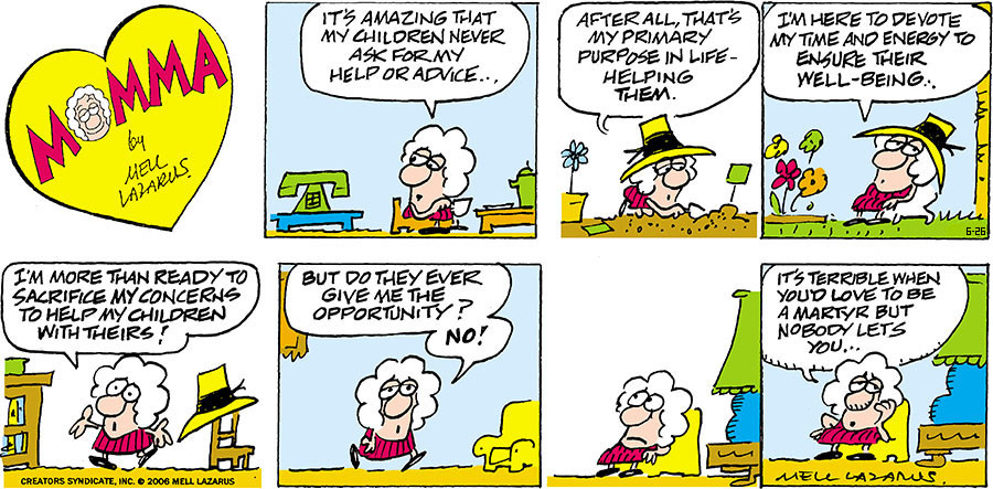 Momma for Jun 26, 2022