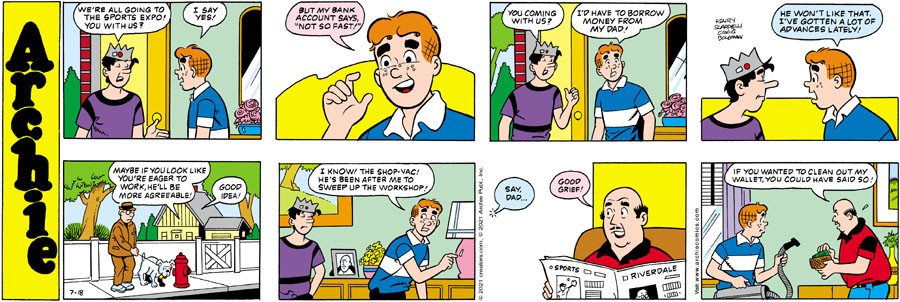Archie for Jul 18, 2021